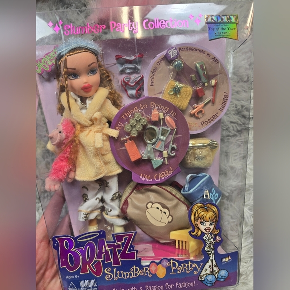 Bratz Slumber Party Dolls Rare 2002 2003 Jade Meygan Y2K Toys - Picture 3 of 9